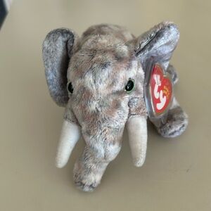 NWT TY Beanie Babies “Pounds” the elephant
